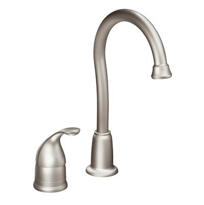 Moen 4905SRS- Camerist Single-Handle Bar Faucet in Spot Resist Stainless