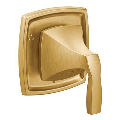 Moen T4612BG- Voss 1-Handle Transfer Valve Trim Kit in Brushed Gold (Valve Not Included)
