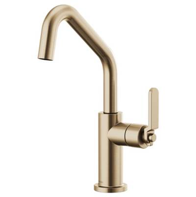 Brizo 61064LF-GL- Angled Spout Bar, Industrial Handle | FaucetExpress.ca