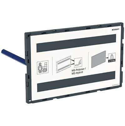 Geberit 115.087.00.1- Geberit cover plate Omega, surface-even | FaucetExpress.ca
