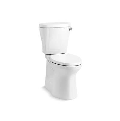 Kohler 20197-RA-0- Betello Comfort Height® Two-piece elongated 1.28 gpf chair height toilet with right-hand trip lever | FaucetExpress.ca