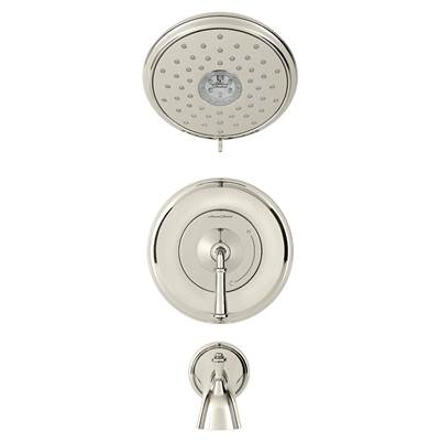 American Standard TU052508.013- Delancey 1.8 Gpm/6.8 L/Min Tub And Shower Trim Kit With Water-Saving 4-Function Showerhead And Lever Handle