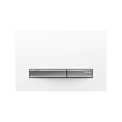 Geberit 115.788.11.2- Geberit actuator plate Sigma50, for dual flush: white alpine | FaucetExpress.ca