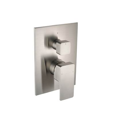 Isenberg 196.2100BN- Tub / Shower Trim With Pressure Balance Valve & Integrated 2-Way Diverter - 2-Output | FaucetExpress.ca