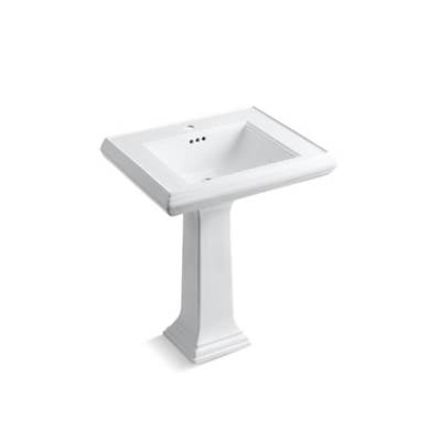 Kohler 2258-1-0- Memoirs® Classic Classic 27'' pedestal bathroom sink with single faucet hole | FaucetExpress.ca