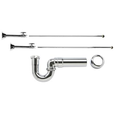 Mountain Plumbing MT317MASS-NL- Straight Sweat Lavatory Kit - Oval Handle