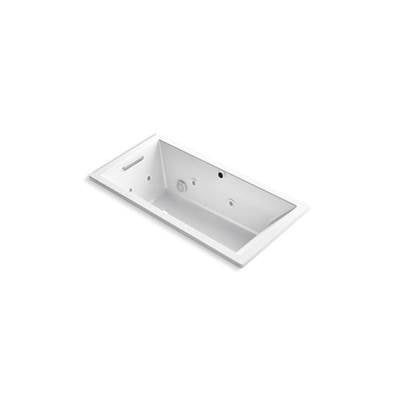 Kohler 1167-XHGH-0- Underscore® Rectangle 60'' x 30'' Heated BubbleMassage air bath with whirlpool, reversible drain | FaucetExpress.ca
