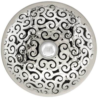 Linkasink D016 - Swirl Grid Strainer with Sphere Screw