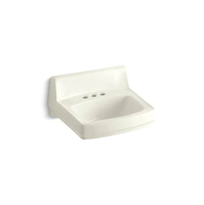 Kohler 2032-96- Greenwich 20-3/4'' x 18-1/4'' wall-mount/concealed arm carrier bathroom sink with 4'' centerset faucet holes | FaucetExpress.ca