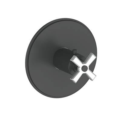 Vogt VT.Z4.140.SB- Zehn Thermostatic Valve and Trim 3/4' Stainless Steel Matte Black