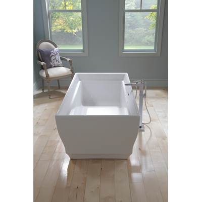 Toto ABF626N#01DCP- Acrylic Freestanding Aimes Cotton Polished Chrome ...