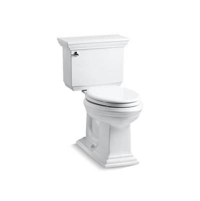 Kohler 3819-0- Memoirs® Stately Comfort Height® Two-piece elongated 1.6 gpf chair height toilet | FaucetExpress.ca