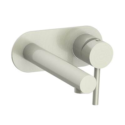 Vogt TM.WL.1410.BN- Worgl Trim for Wall Mount Lavatory Faucet with Single Plate Brushed Nickel