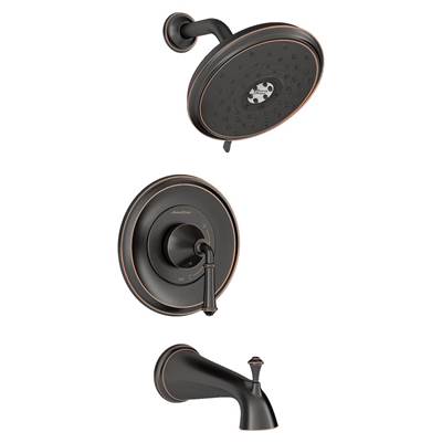 American Standard TU052508.278- Delancey 1.8 Gpm/6.8 L/Min Tub And Shower Trim Kit With Water-Saving 4-Function Showerhead And Lever Handle