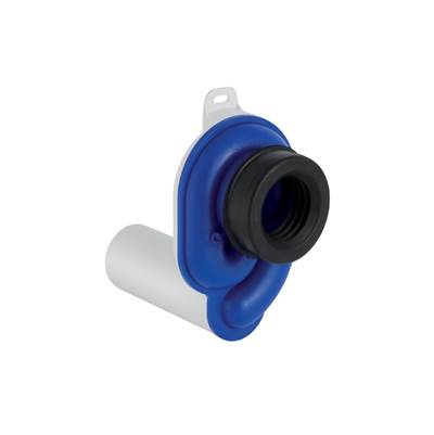 Geberit 152.950.11.1- Geberit urinal trap, horizontal outlet: d50mm white alpine | FaucetExpress.ca