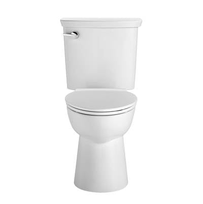 American Standard 238AA104.020- Vormax Two-Piece 1.28 Gpf/4.8 Lpf Chair Height Elongated Toilet Less Seat - FaucetExpress.ca