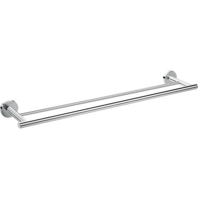 Hansgrohe 41712000- Logis Universal Double Towel Bar - FaucetExpress.ca