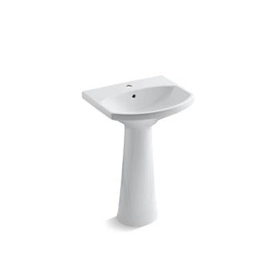 Kohler 2362-1-0- Cimarron® Pedestal bathroom sink with single faucet hole | FaucetExpress.ca