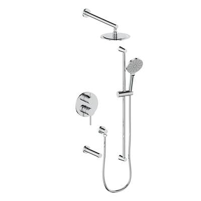 Vogt TM.WL.310.310.CC- Worgl Trim for 3-Way Pressure Balanced Shower Set Chrome