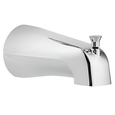 Moen 3801- Diverter Tub Spout with Slip Fit Connection in Chrome - FaucetExpress.ca