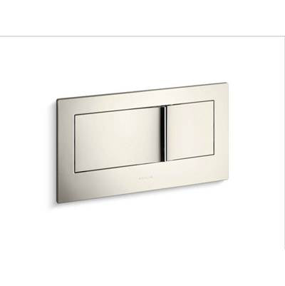Kohler 6298-SN- Veil® Flush actuator plate for 2''x6'' in-wall tank and carrier system | FaucetExpress.ca