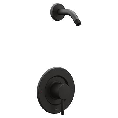 Moen T2192NHBL- Align Single-Handle Posi-Temp Shower Faucet Trim Kit in Matte Black (Shower Head and Valve Not Included)