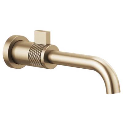 Brizo T65735LF-GL- Single Handle Wall Mount Lavatory Faucet | FaucetExpress.ca
