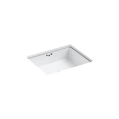 Kohler 2330-G-0- Kathryn® 19-3/4'' x 15-5/8'' x 6-1/4'' Undermount bathroom sink with glazed underside | FaucetExpress.ca