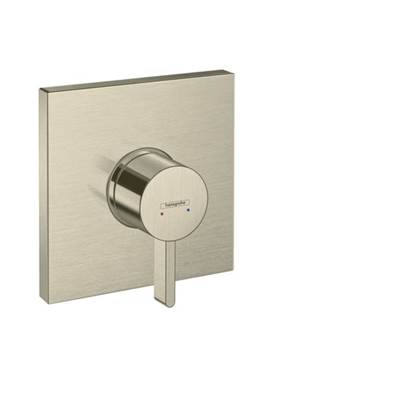 Hansgrohe 15724821- Square Pressure Balance Trim - FaucetExpress.ca