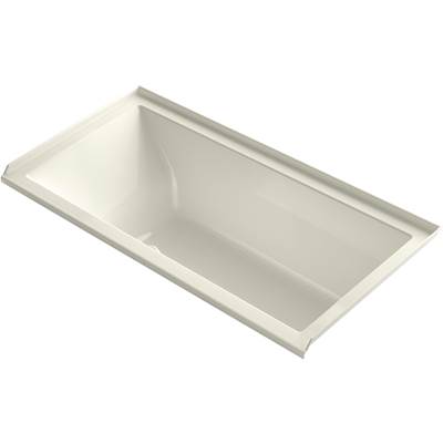 Kohler 1167-GHRW-96- Underscore Rectangle 60-in X 30-in Heated Bubblemassage Air Bath With Bask, Right Drain | FaucetExpress.ca