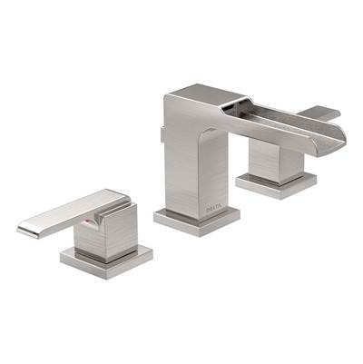 Delta 3568LF-SSMPU- Delta Ara 2H Ws Lav Faucet - Channel Spout | FaucetExpress.ca