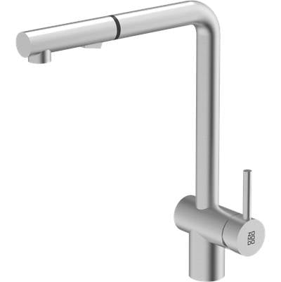 Zomodo KTC030-BR- Piato 30 Kitchen Faucet - Brushed SS - FaucetExpress.ca