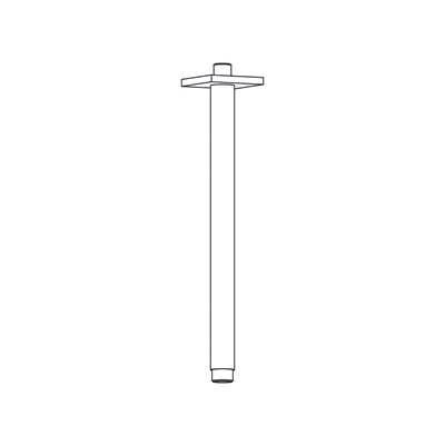 Aqualem CR1202-RGD- 12'' Ceiling Shower Arm - FaucetExpress.ca