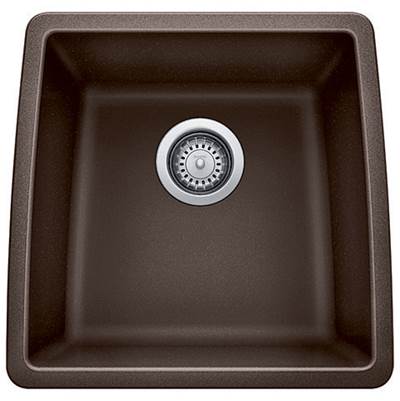 Blanco 401842- PERFORMA U Bar/Prep Sink, Undermount, SILGRANIT®, Café | FaucetExpress.ca