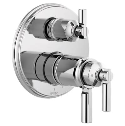 Brizo T75576-PC- Tempassure Thermostatic Valve With Integrated 3-Function Div | FaucetExpress.ca