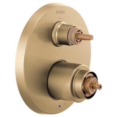 Brizo T75P575-GLLHP- Odin Pressure Balance Valve with Integrated 3-Function Diverter Trim - Less Handles