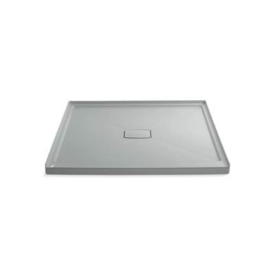 Kohler 9395-95- Archer® 60'' x 60'' Single threshold center drain shower base with removable cover | FaucetExpress.ca