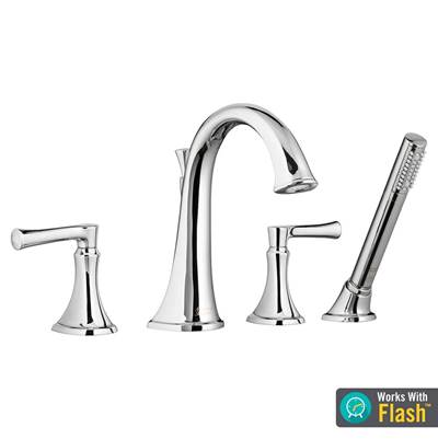American Standard T722901.002- Estate Roman Tub Trim W/ Shower Ch