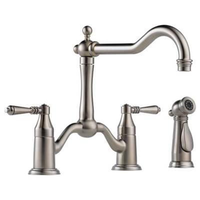 Brizo 62536LF-SS- Brizo Tresa: Two Handle Kitchen Faucet | FaucetExpress.ca