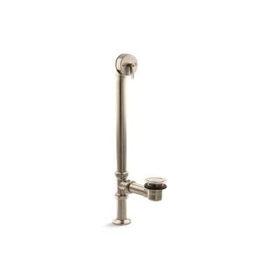 Kohler 7159-BV- Vintage® 1-1/2'' pop-up bath drain for above- and through-the-floor freestanding bath installations | FaucetExpress.ca