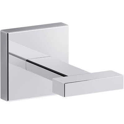 Kohler 23290-CP- Square Robe Hook | FaucetExpress.ca