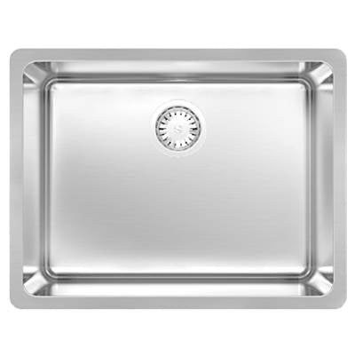 Zomodo ZLC130U- Zeffiro, Laundry Sink, Lrg Single Sink - Undermount/Inset, 16ga, R25 - FaucetExpress.ca