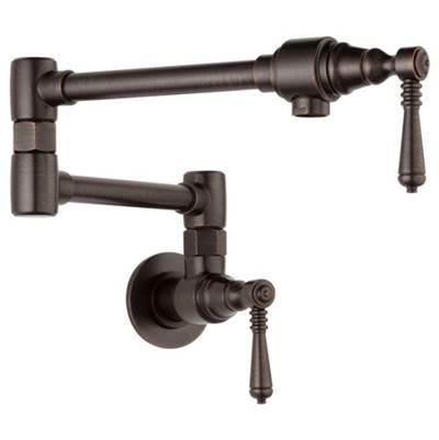 Brizo 62810LF-RB- Brizo Wall Mount Pot Filler | FaucetExpress.ca