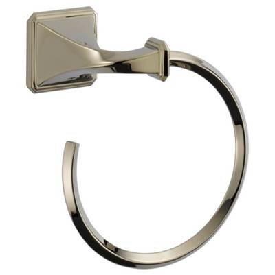 Brizo 694630-PN- Brizo Virage Towel Ring | FaucetExpress.ca