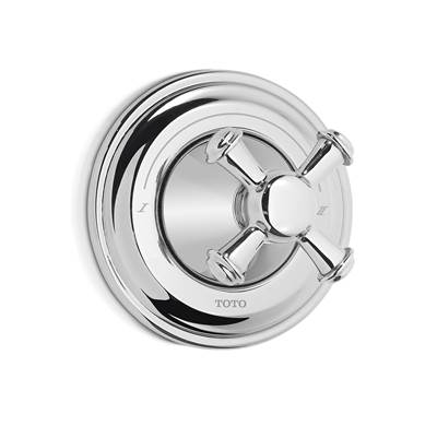 Toto TS220X#BN- Trim Vivian Cross Diverter 3-Way With Off | FaucetExpress.ca