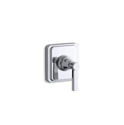 Kohler T13175-4A-CP- Pinstripe® Valve trim with Pure design lever handle for transfer valve, requires valve | FaucetExpress.ca