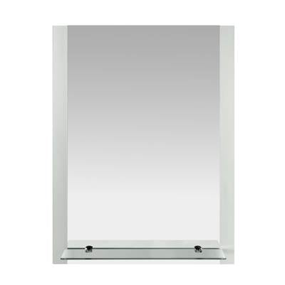 Laloo M31005- Parallel Frosted Sides with Bottom Shelf | FaucetExpress.ca