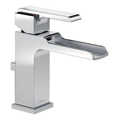 Delta 568LF-MPU- Delta Ara 1H Lav Faucet - Channel Spout | FaucetExpress.ca
