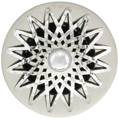 Linkasink D015 - Star Grid Strainer with Sphere Screw