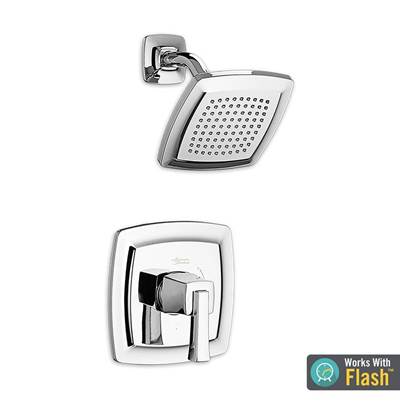 American Standard TU353501.002- Townsend 2.5 Gpm/9.5L/Min Shower Trim Kit With Rain Showerhead, Double Ceramic Pressure Balance Cartridge With Lever Handle